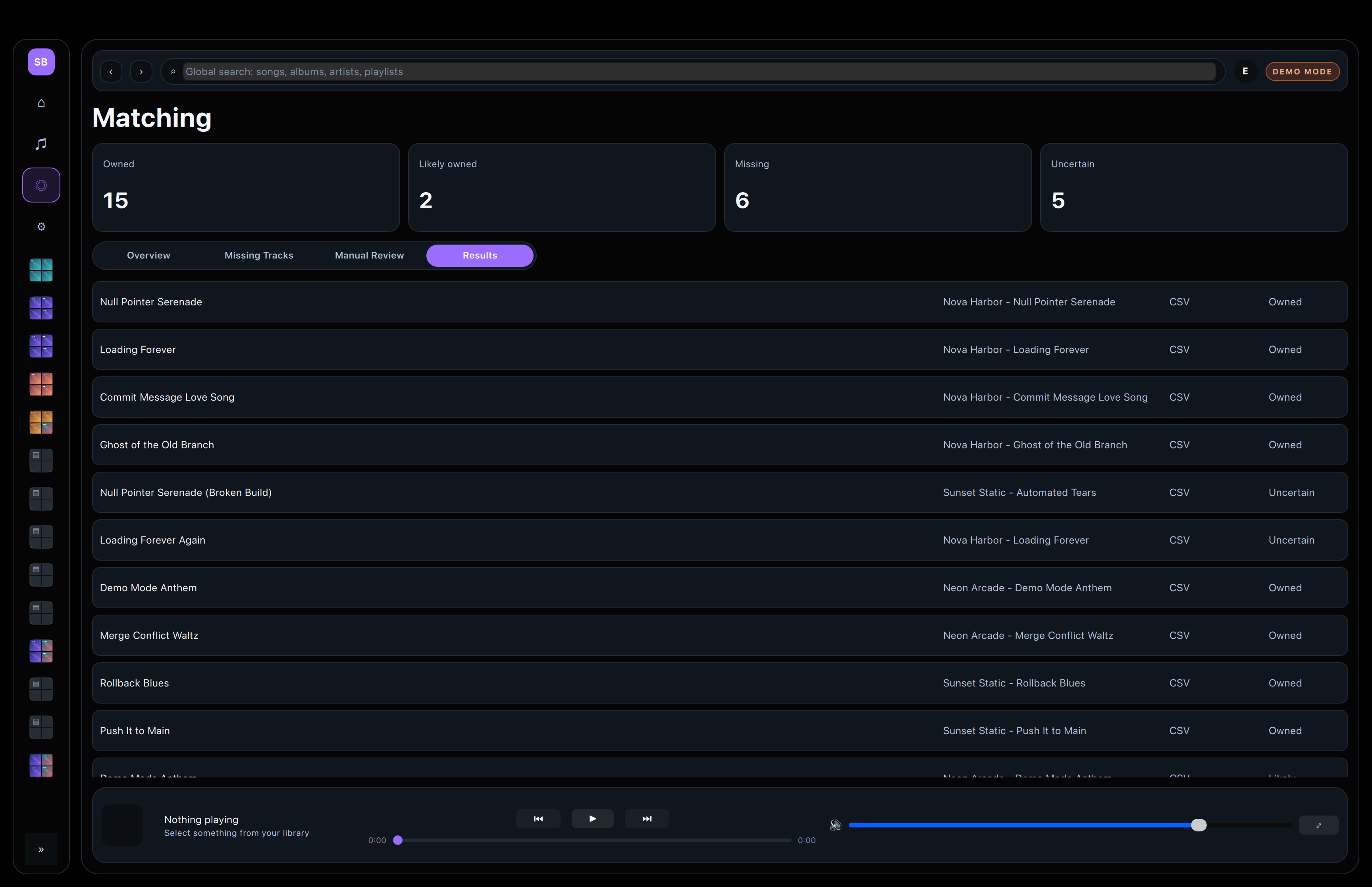 Fortissify: CSV import and review
